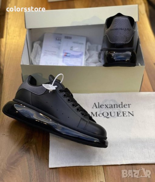 Мъжки черни кецове  Alexander McQueen  код Br-D34, снимка 1