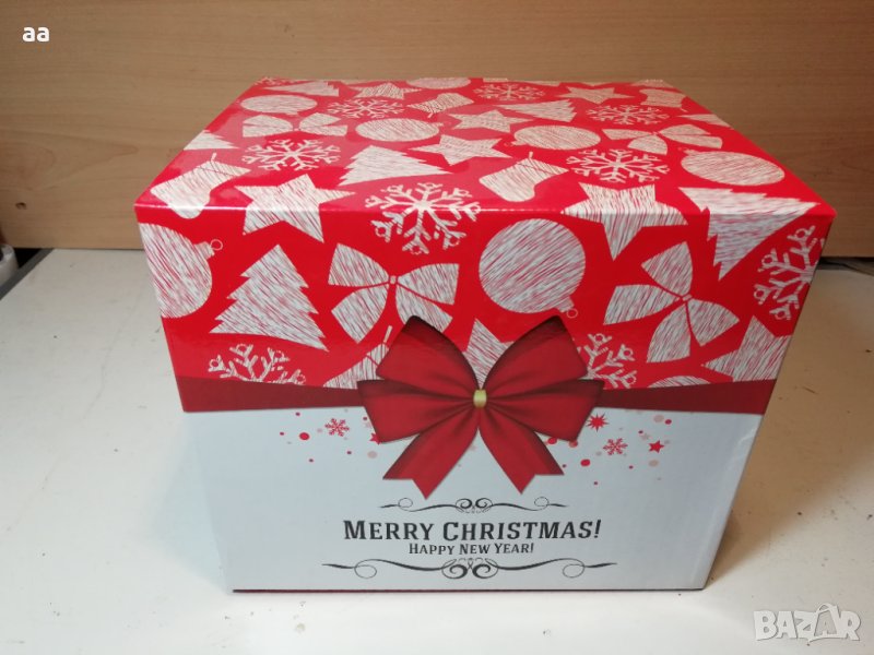 Коледен подаръчен комплект - чаша и купа, снимка 1