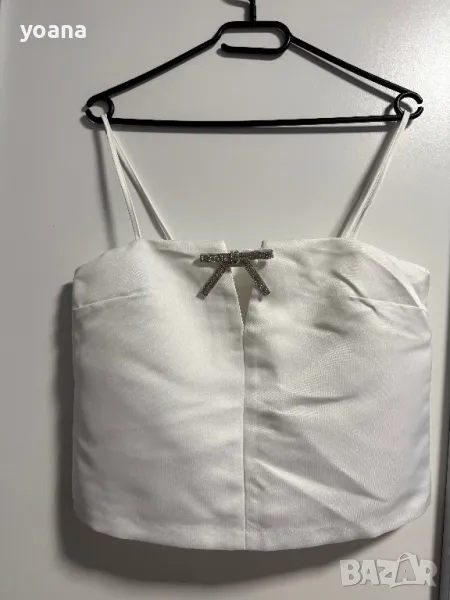 Нов бял потник , снимка 1