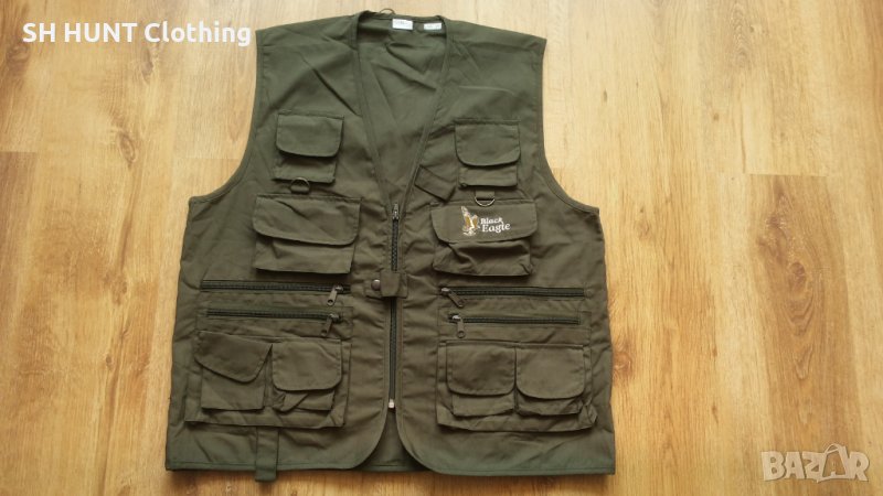 Black Eagle Vest размер L за лов риболов елек със здрава материя - 720, снимка 1