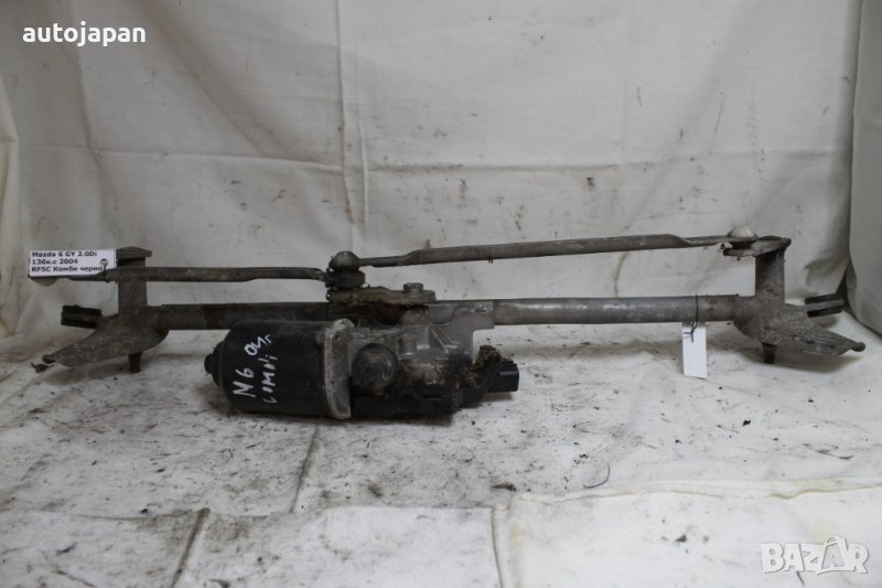 Лостов механизъм чистачки с моторче Мазда 6 гу 2.0ди 136кс рф5ц комби 04г Mazda 6 gy 2.0di 136hp rf5, снимка 1