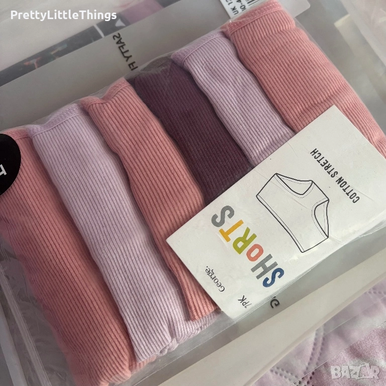 Комплект памучни бикини 14-15г., снимка 1