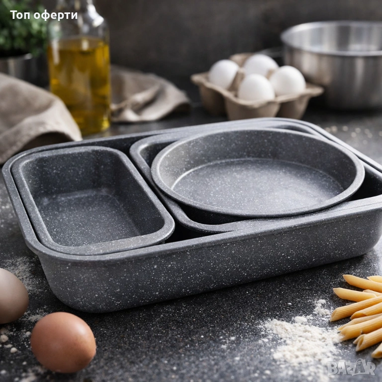 Комплект 4 тави за печене Cheffinger , снимка 1