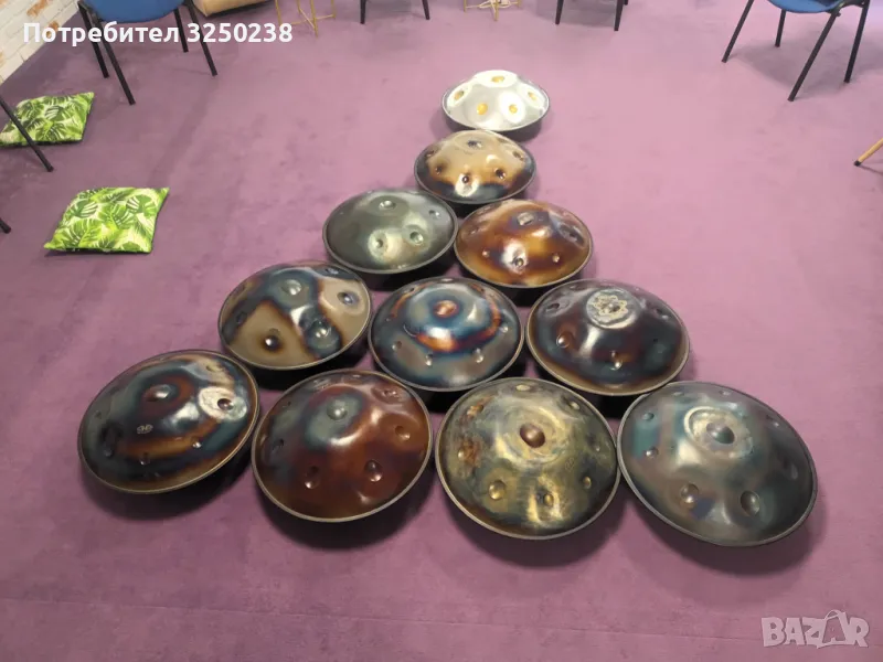 Handpan Percussion Instruments Burgas & Yambol Studio Burgas, снимка 1