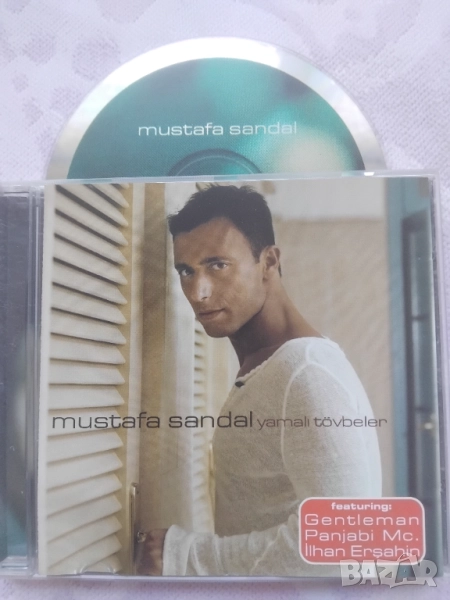Mustafa Sandal ‎– Yamalı Tövbeler - оригинален диск турска музика, снимка 1