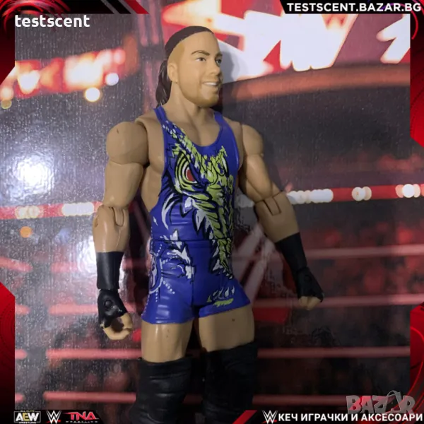 Екшън фигура WWE Rob Van Dam Роб Ван Дам RVD WWE Mattel играчка ECW Legends, снимка 1