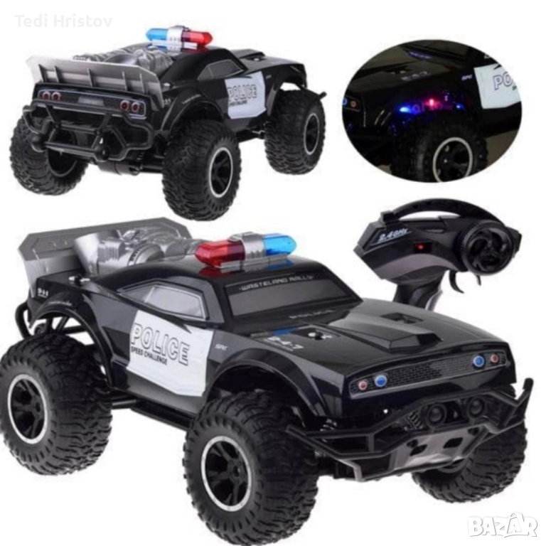 Офроуд полицейски джип ROCK CRAWLER, снимка 1