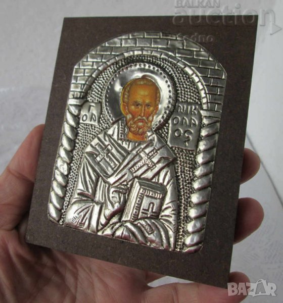 икона, религия Св Никола, снимка 1