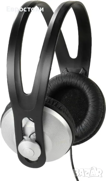 Vivanco SR 97 Пълноразмерни регулируеми стерео слушалки– 1,8 м кабел, 40 мм динамичен драйвер, снимка 1