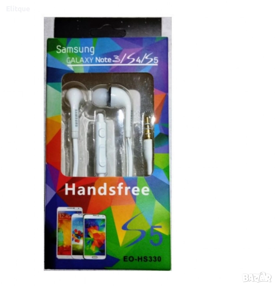 Слушалки Handsfree за S a m s u n g Note3/S4/S5, снимка 1