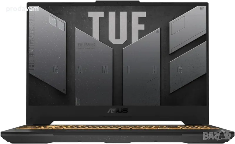 ЧИСТО НОВ ASUS TUF Gaming i5-12500H, 17.3'', 16GB RAM, 512GB F-SSD - БАРТЕР, снимка 1