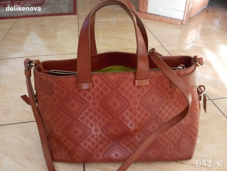 Pollini. Italy. Кожена чанта, снимка 1