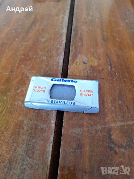 Стара кутийка от ножчета за бръснене Gillette, снимка 1