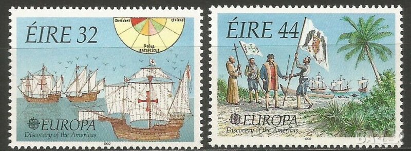 Ирландия 1992 Eвропа CEПT (**) чиста, неклеймована, снимка 1