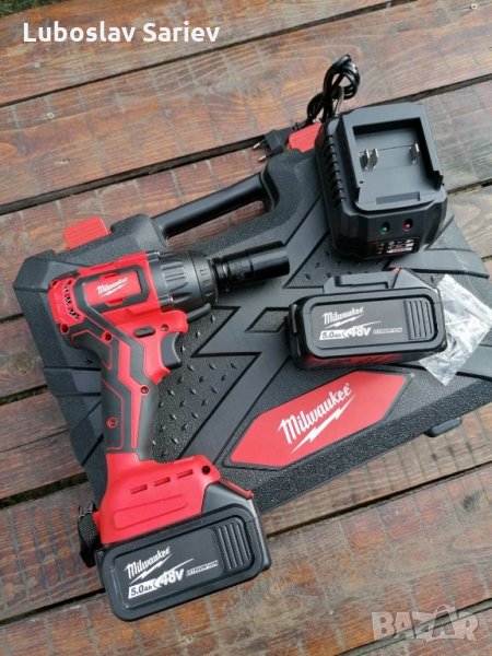 Акумулаторен безчетков гайковерт Milwawkee 48v и 24V, снимка 1