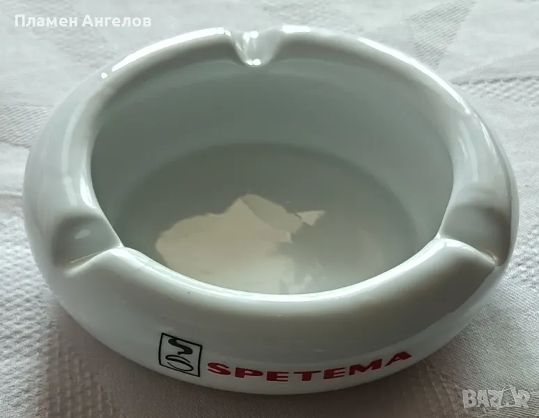 порцеланов пепелник" SPETEMA" , снимка 1