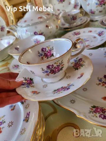 Немски сервиз за хранене и кафе/чай Reichenbach , снимка 16 - Сервизи - 50016149