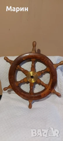 Кормило за лодка, снимка 2 - Антикварни и старинни предмети - 50578009