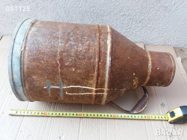 стар гюм за мляко - метален - 8 литра , снимка 8 - Антикварни и старинни предмети - 34996326