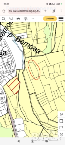 Продавам изоставена нива в село Долище 28000 €, снимка 3 - Земеделска земя - 51449272