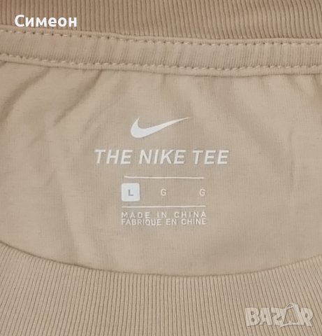 Nike Sportswear Long Sleeve оригинална блуза L Найк памук спорт, снимка 4 - Спортни екипи - 44046758