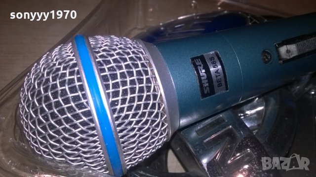 SHURE BETA SM58S-внос швеицария, снимка 4 - Микрофони - 26635747