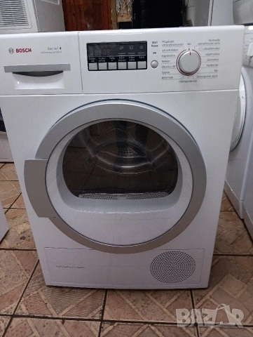 Сушилня с термопомпа Бош Bosch Serie 4 A++ 8кг 2 години гаранция!