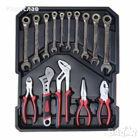 Професионален куфар с инструменти IF Tools BLACK GOLD 2024 – 599 части, CR-V стомана., снимка 4 - Куфари с инструменти - 51946353