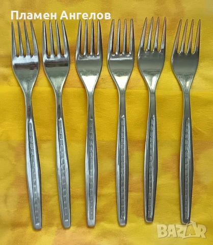 Вилици 6 броя, снимка 3 - Прибори за хранене, готвене и сервиране - 49542587