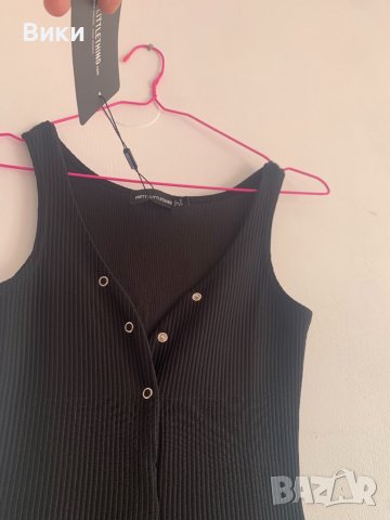 Черна рокля XXS, снимка 6 - Рокли - 39943700