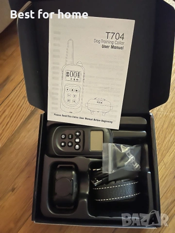 Професионален нашийник за дресировка Brapezie – 600м обхват, 4 режима и IPX7 водоустойчивост, снимка 4 - Други животни - 53276305