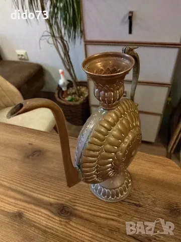 Меден чайник-ибрик., снимка 3 - Антикварни и старинни предмети - 48128734