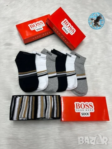 чорапи в кутия burberry christian dior versace hugo boss , снимка 10 - Дамски чорапи - 51305738