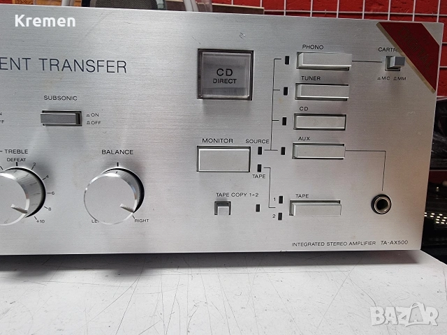 Усилвател SONY TA-AX500, снимка 5 - Ресийвъри, усилватели, смесителни пултове - 53019754