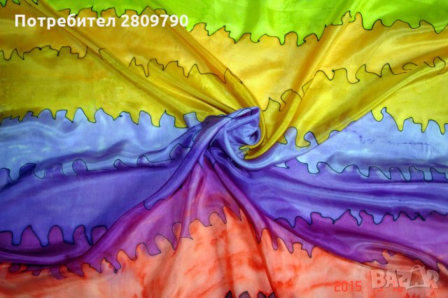 Rainbow /  Радуга / Дъга / Regenbogen, снимка 2 - Шалове - 32739545