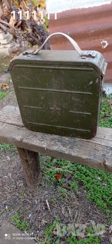 Метална кутия за патрони за Максим Соколов, снимка 2 - Антикварни и старинни предмети - 52351236