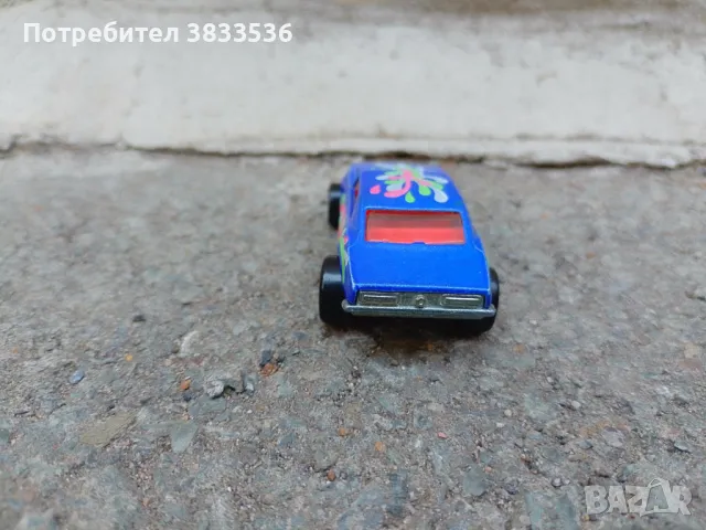Ранно произв. рядък модел количка Hotwheels Custom Cal Camaro 67, снимка 5 - Колекции - 50108333