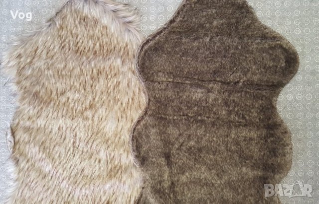 Изкуственна Кожа килими с косми, снимка 5 - Килими - 24137545