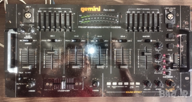 Пулт GEMINI PMX-2500