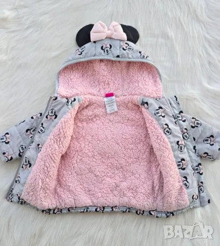 Детско яке Мини Маус размер 12 месеца , снимка 2 - Бебешки якета и елеци - 48420608