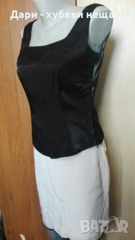 Бяла пола с черни биета🍀❤S/M,M❤🍀арт.1098, снимка 6 - Поли - 36685070