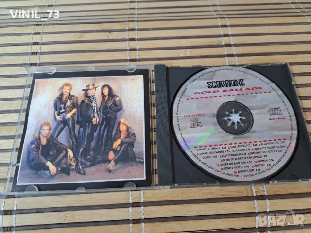 Scorpions – Gold Ballads, снимка 2 - CD дискове - 49783816