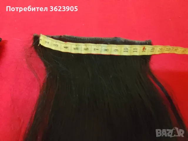 естествени удължения коса, снимка 7 - Аксесоари за коса - 49011290