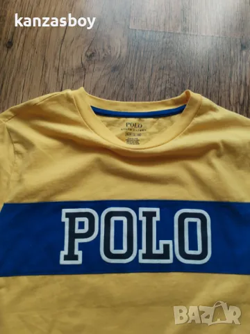 polo ralph lauren - страхотна юношеска тениска КАТО НОВА , снимка 2 - Детски тениски и потници - 50131141