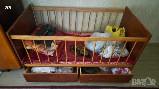 Детско дървено легло / кошара , снимка 5 - Кошарки - 51667277