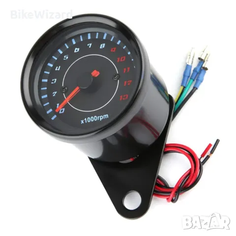 TKSE DC 12V Електронен тахометър/ обортомер   за мотор, снимка 5 - Части - 47806266