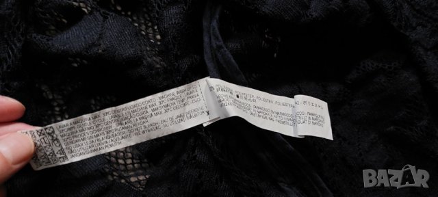 ZARA дамска жилетка с дантелена плетка, снимка 5 - Жилетки - 43237665