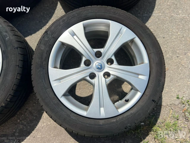 5х114.3 17 Джанти Renault Nissan Dacia 5x114.3 Рено Нисан Дачия, снимка 4 - Аксесоари и консумативи - 50946950