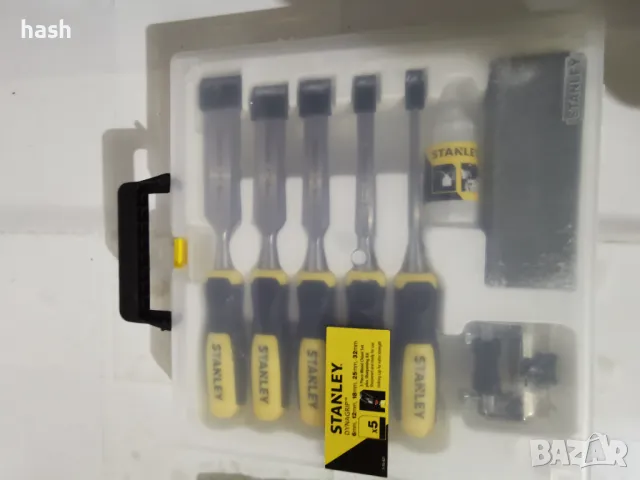 Stanley 516421 Dynagrip Комплект длета и ударна капачка с достъп (5 части), жълт, снимка 3 - Други инструменти - 48564792