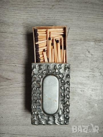 Ретро кибритник, снимка 5 - Други ценни предмети - 43090279